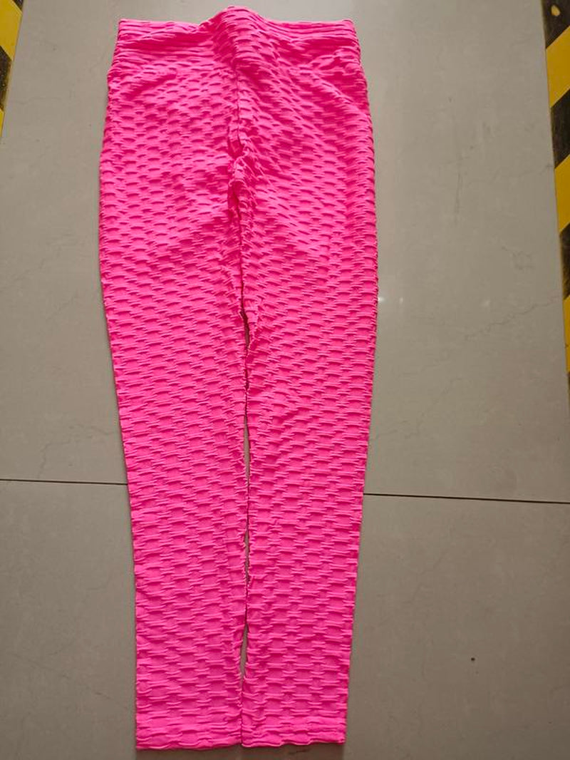 Anti-Cellulite Scrunch Leggings for Enhanced Contour, No Pocket Design